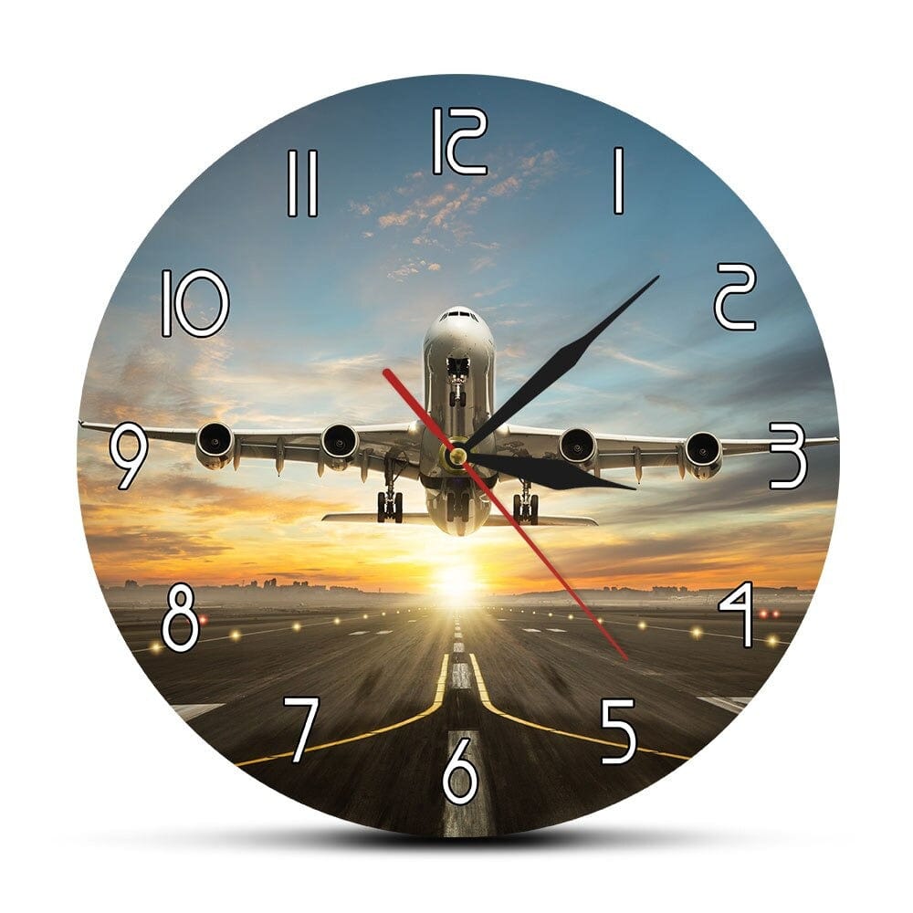 horloge avion