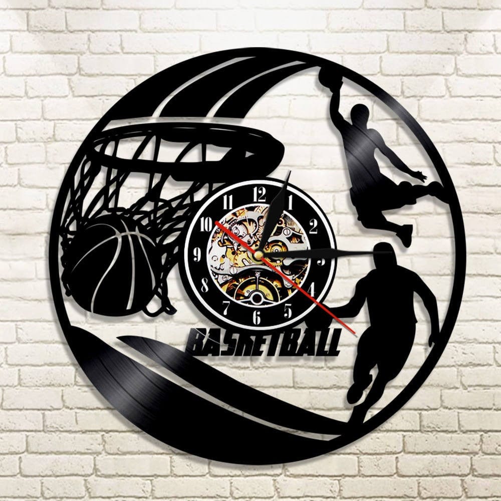 horloge led basketball