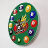 Horloge Murale Billard Originale Temps des Horloges