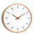 horloge blanche scandinave