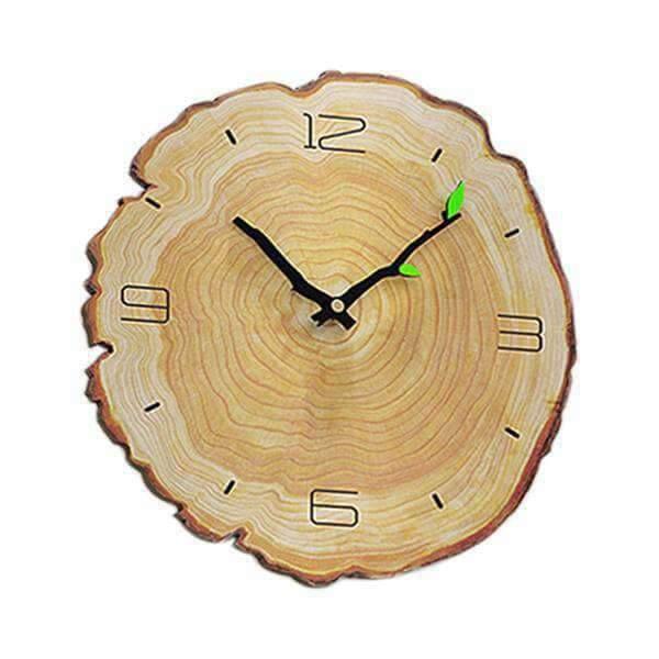 horloge bois bouleau