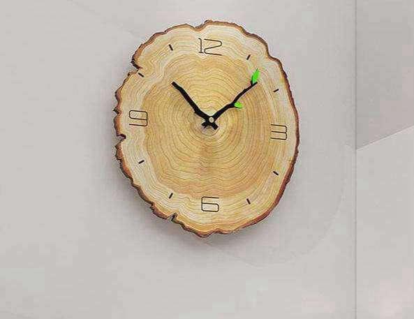 horloge bois bouleau