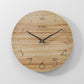 Horloge Murale Bois Marron Design Scandinave Temps des Horloges