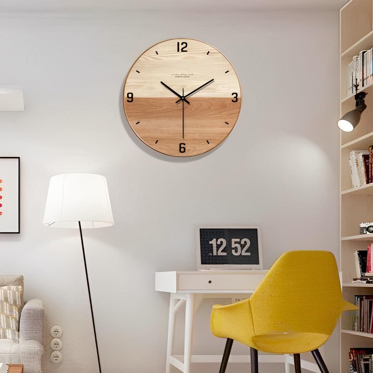 horloge en bois 1