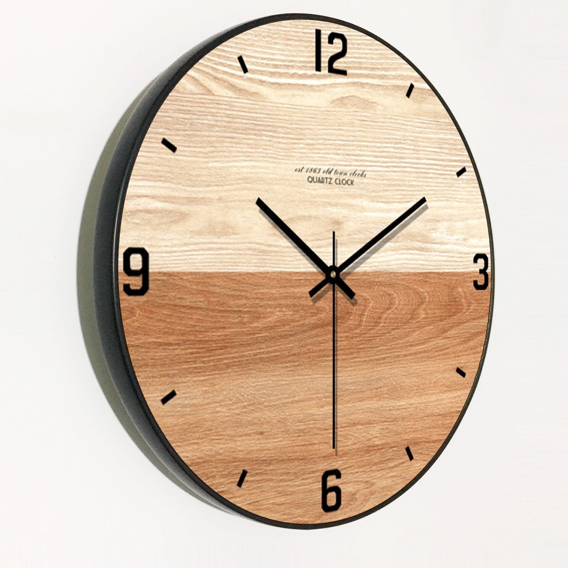 horloge en bois 1