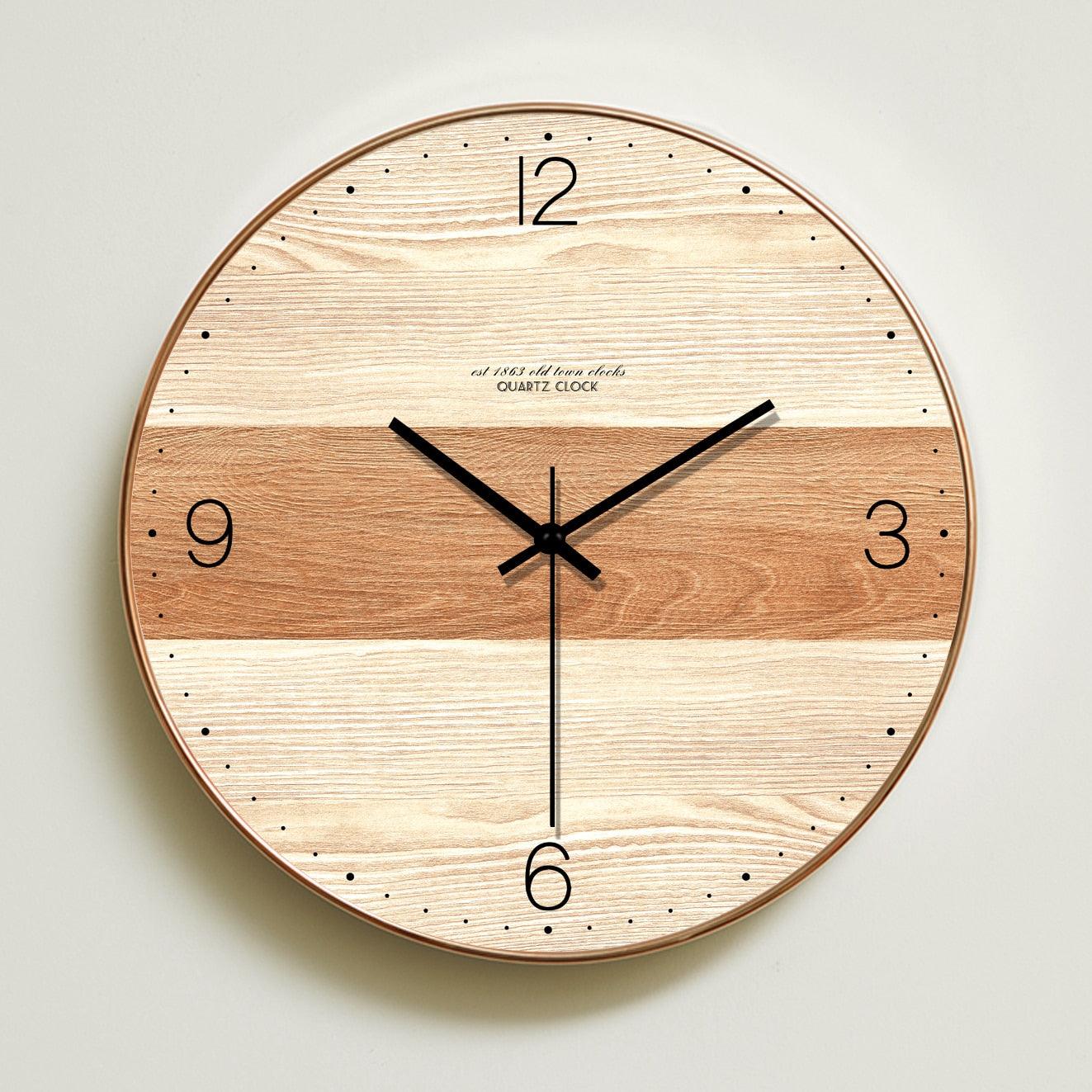 horloge en bois 1