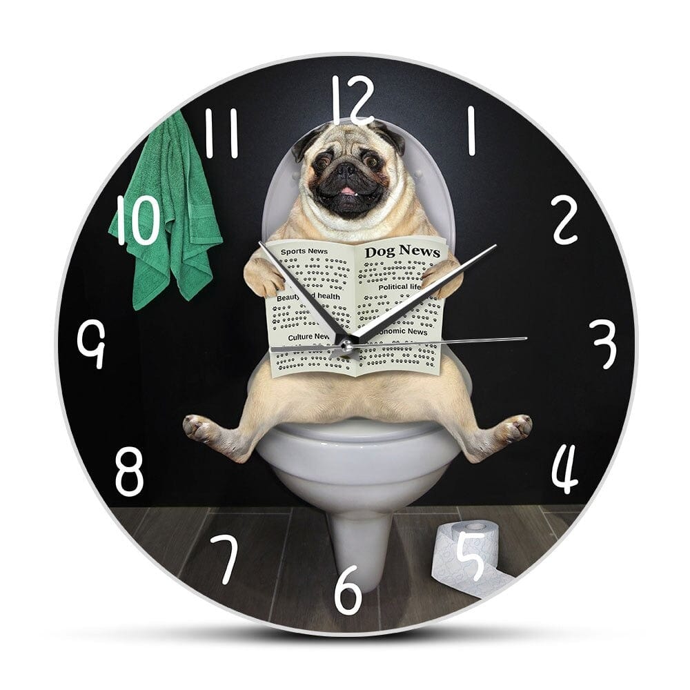 horloge bouledogue