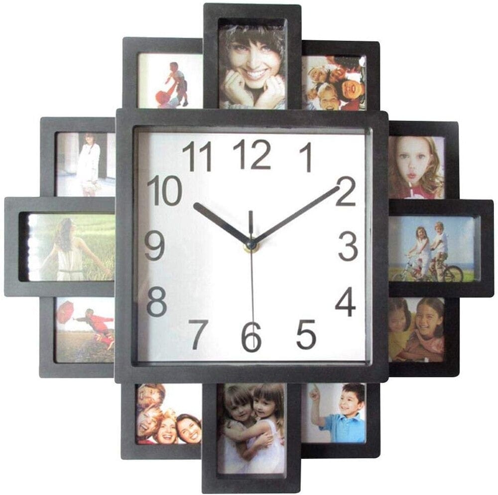 horloge cadre photo