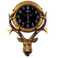 horloge tete de cerf