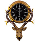 horloge tete de cerf