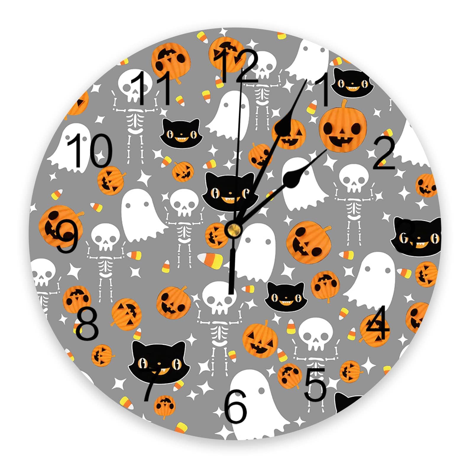 horloge halloween