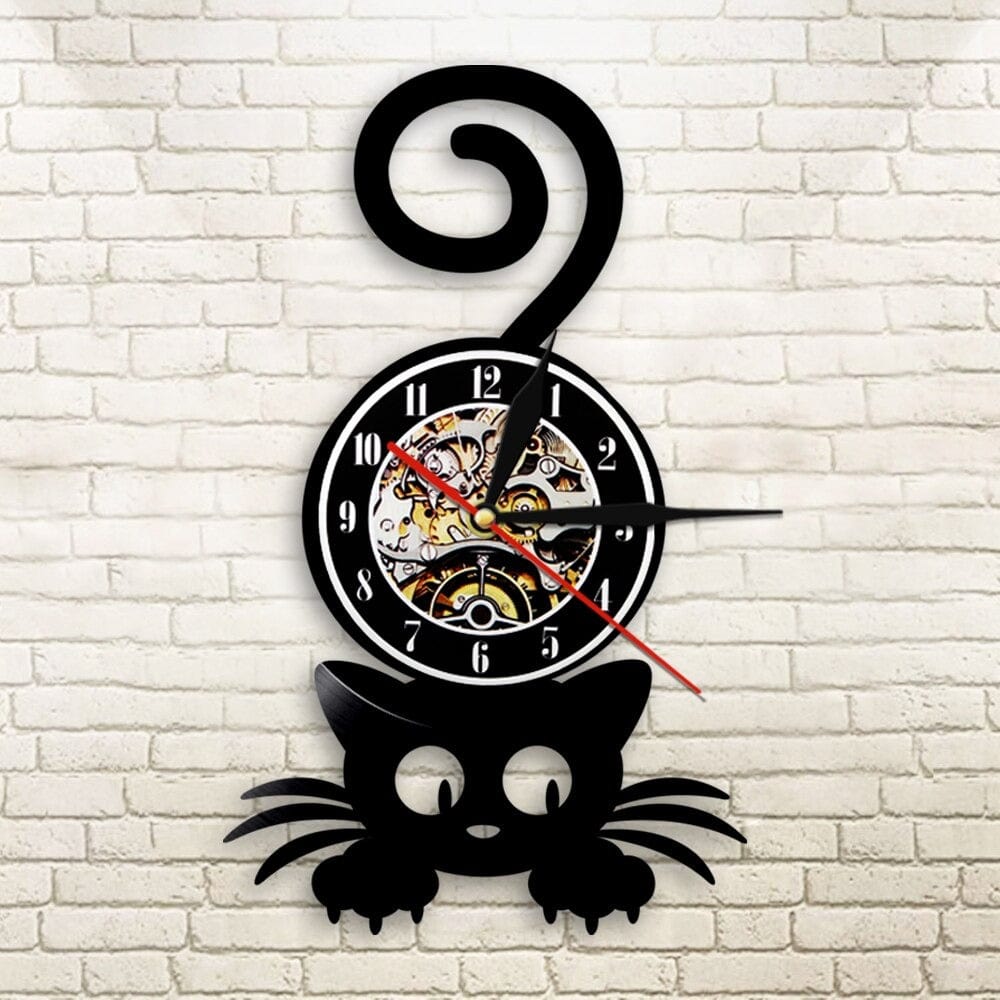 horloge led chat