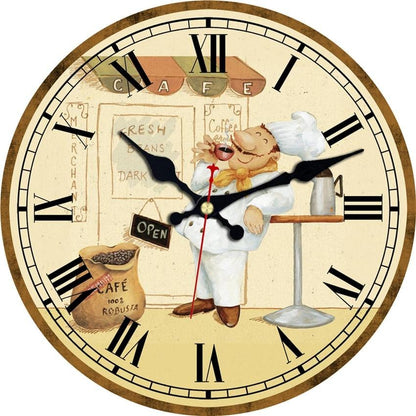 horloge vintage cuisine