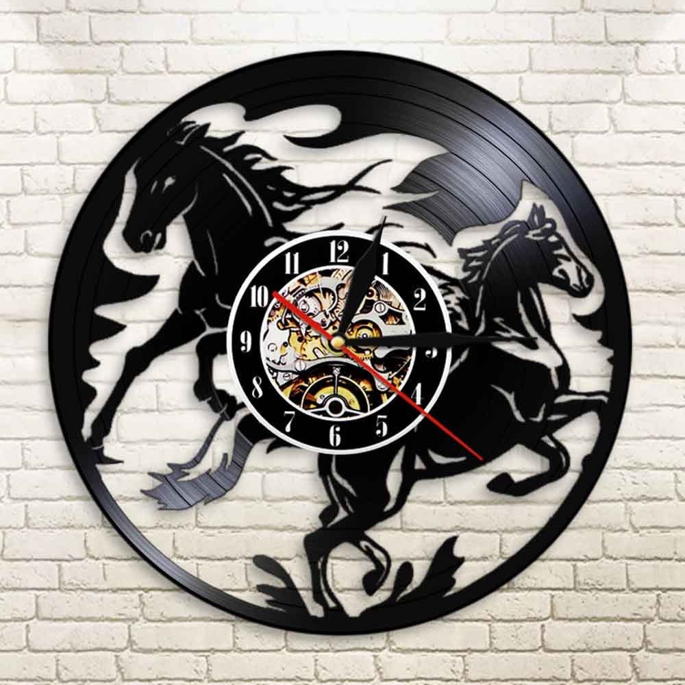 horloge led cheval