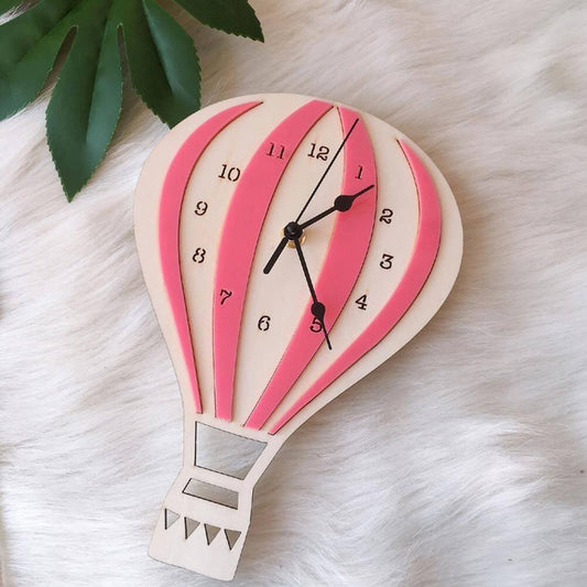 horloge enfant montgolfiere