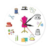 Horloge Murale Couture Unique Temps des Horloges