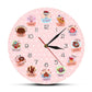 horloge cuisine animee