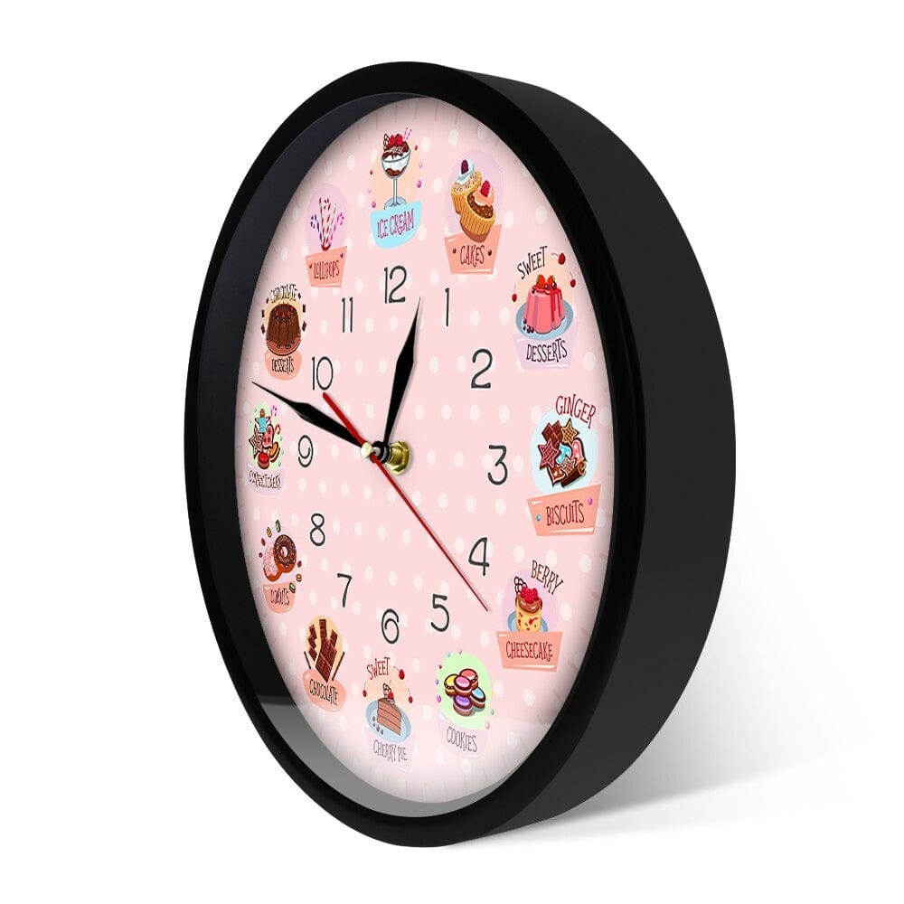 horloge cuisine animee