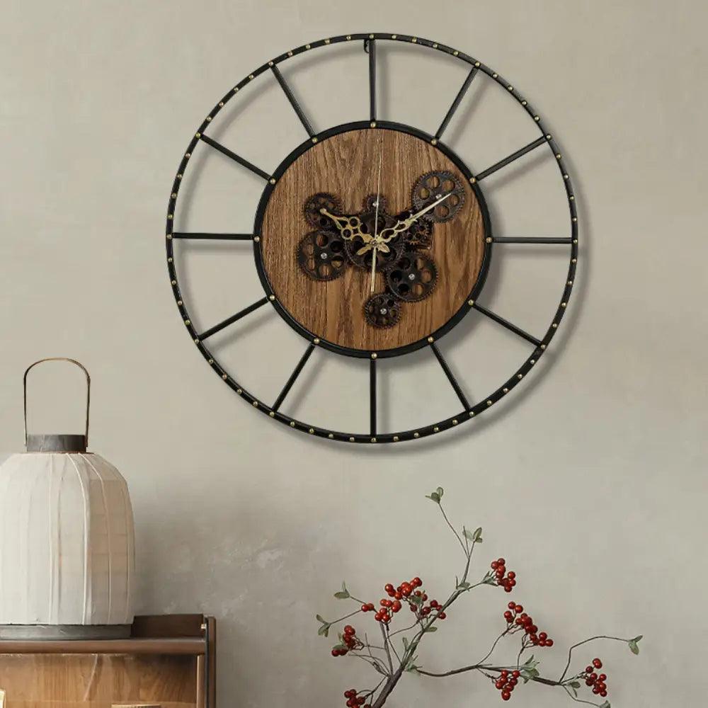 horloge design a engrenage