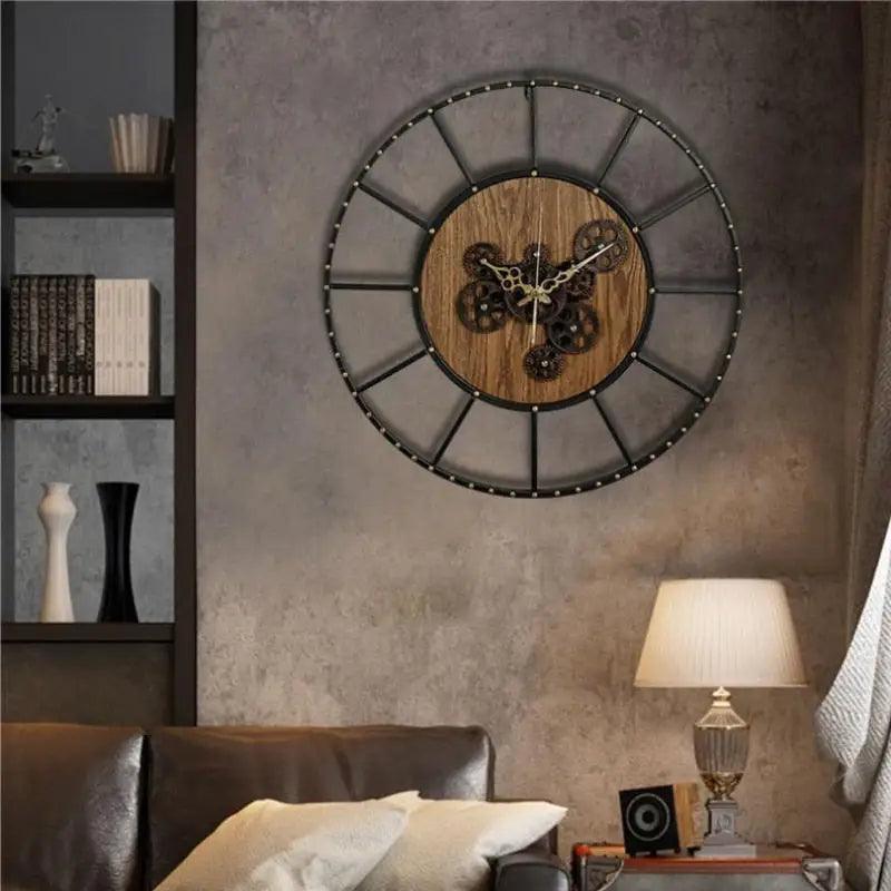 horloge design a engrenage