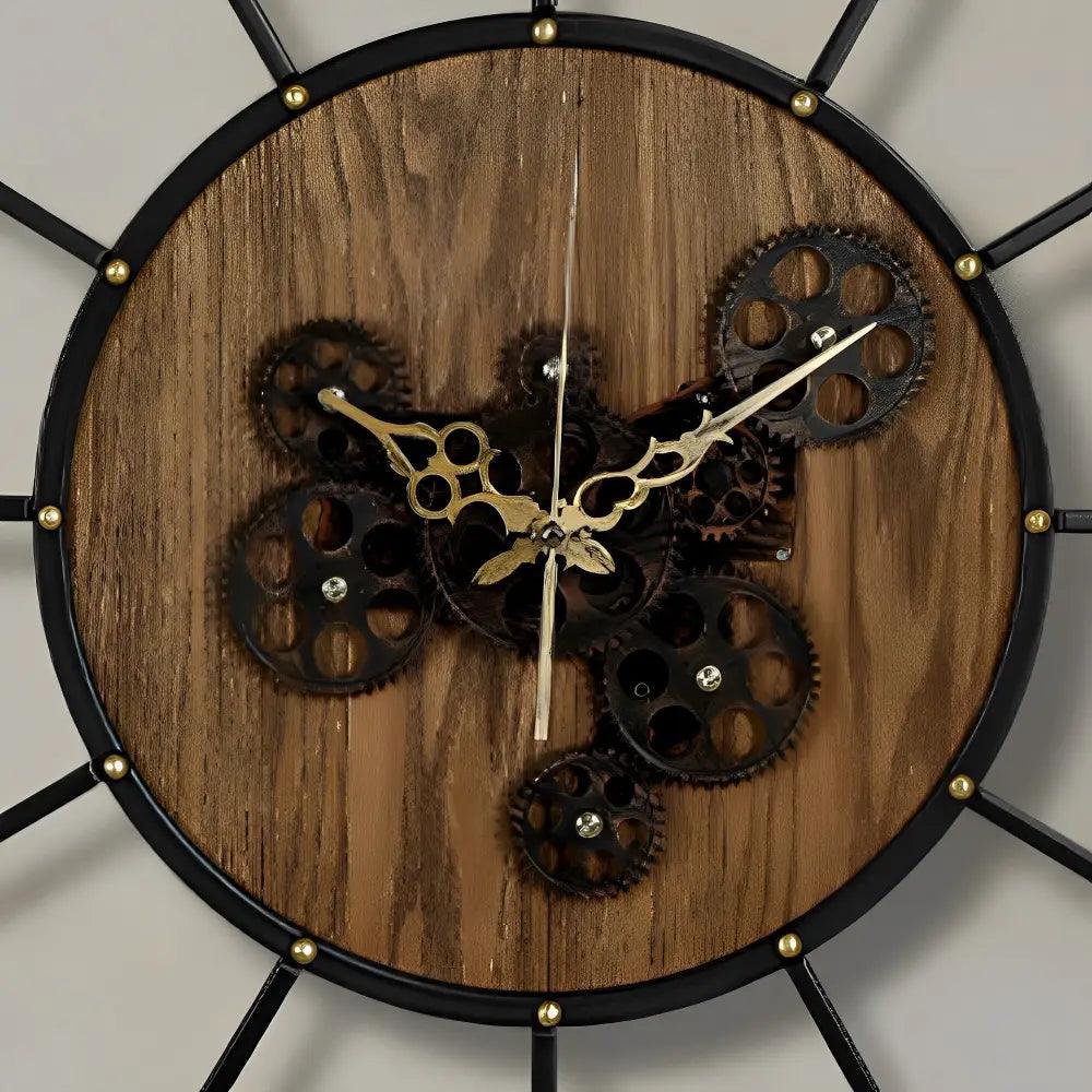 horloge design a engrenage