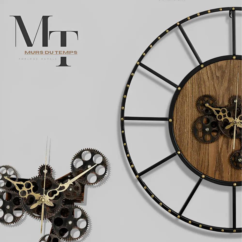 horloge design a engrenage