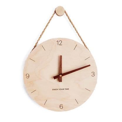 horloge bambou design