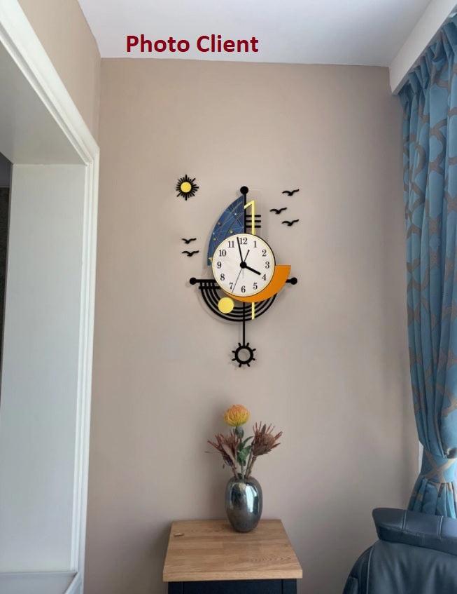 horloge moderne design decoratif