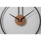 horloge en metal moderne