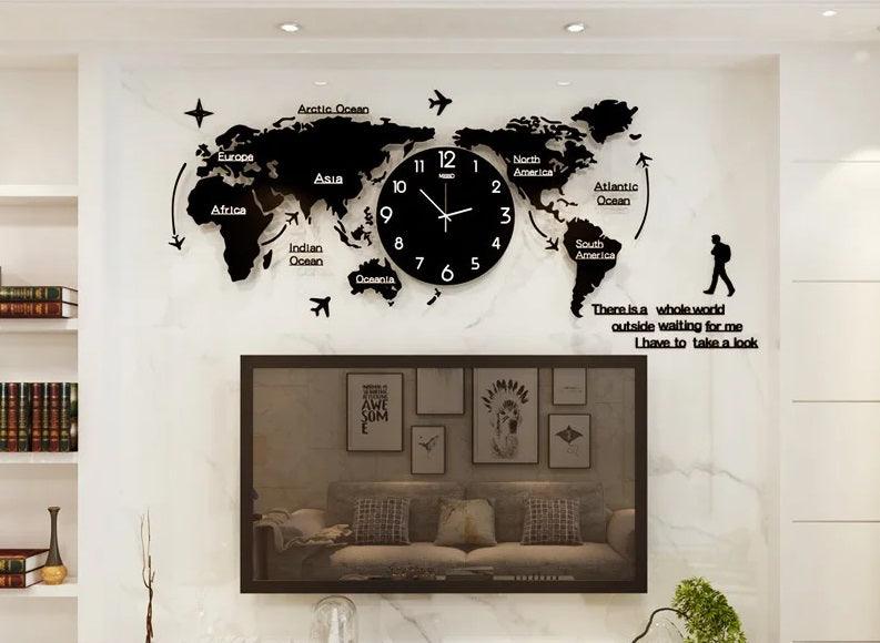 horloge design geante