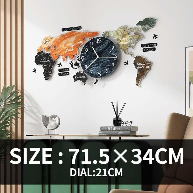 horloge design geante