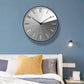 horloge design grise