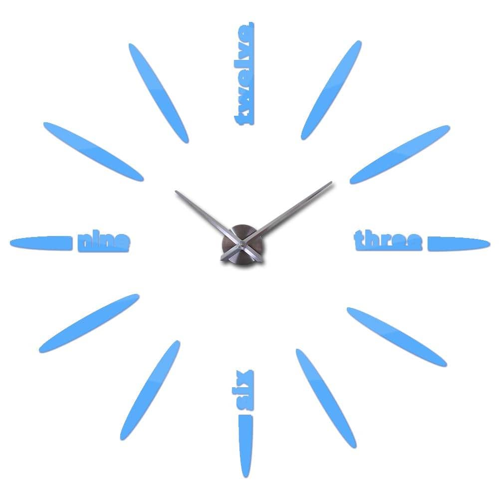 horloge design lettre