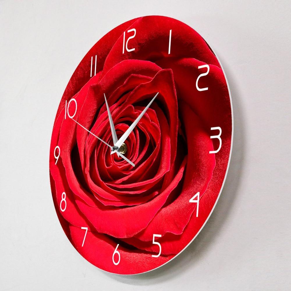 horloge design rouge