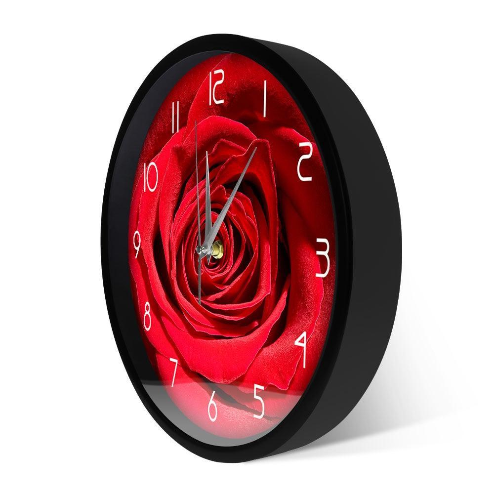 horloge design rouge