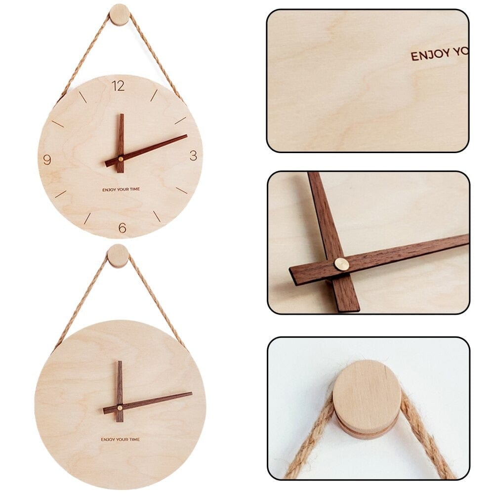 Horloge Murale Design Scandinave Temps des Horloges