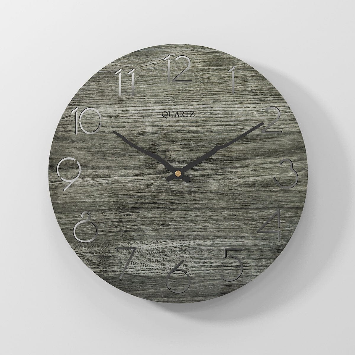 Horloge Murale Design Scandinave en Bois Temps des Horloges