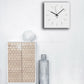 horloge design carre