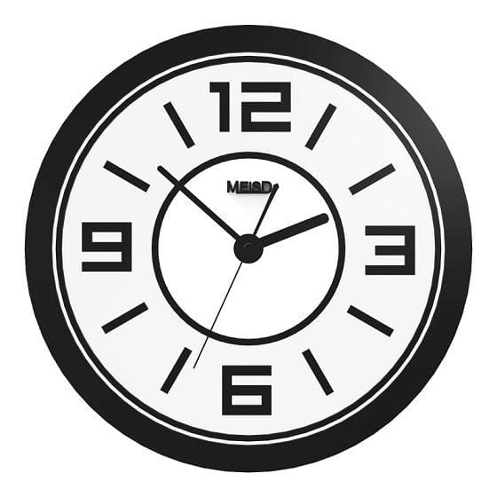 horloge design transparent