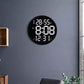 horloge numerique design