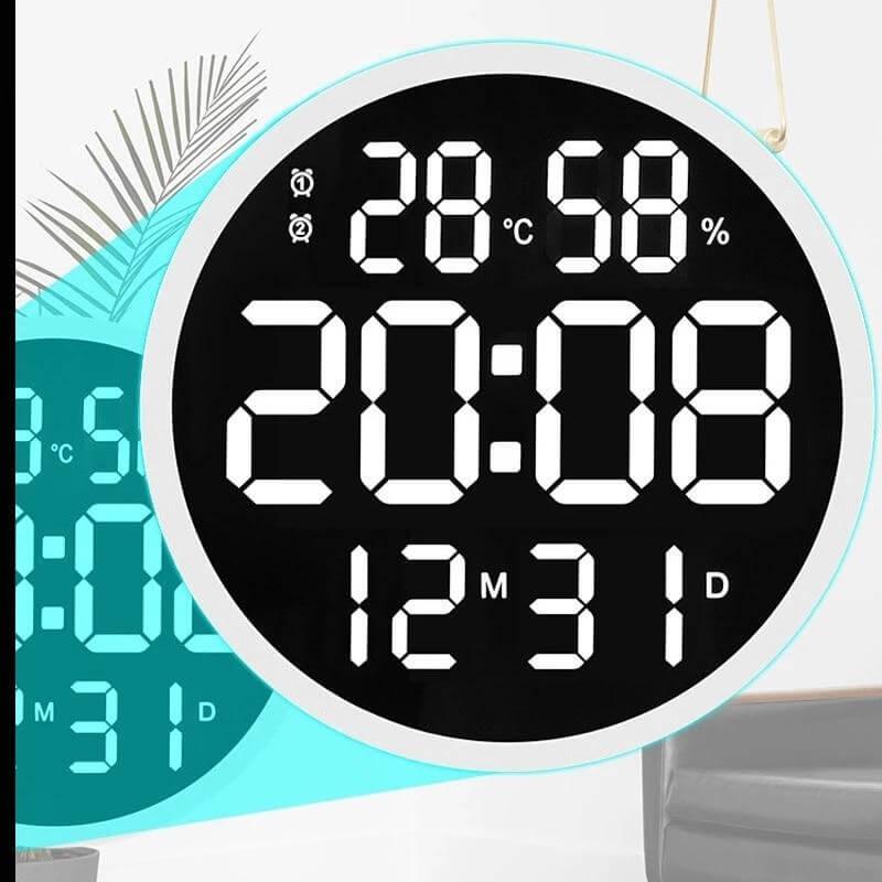 horloge numerique design