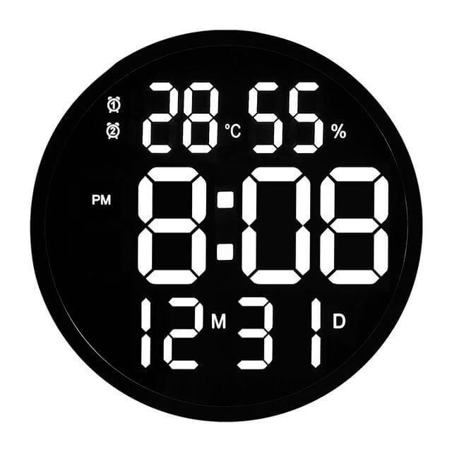 horloge numerique design