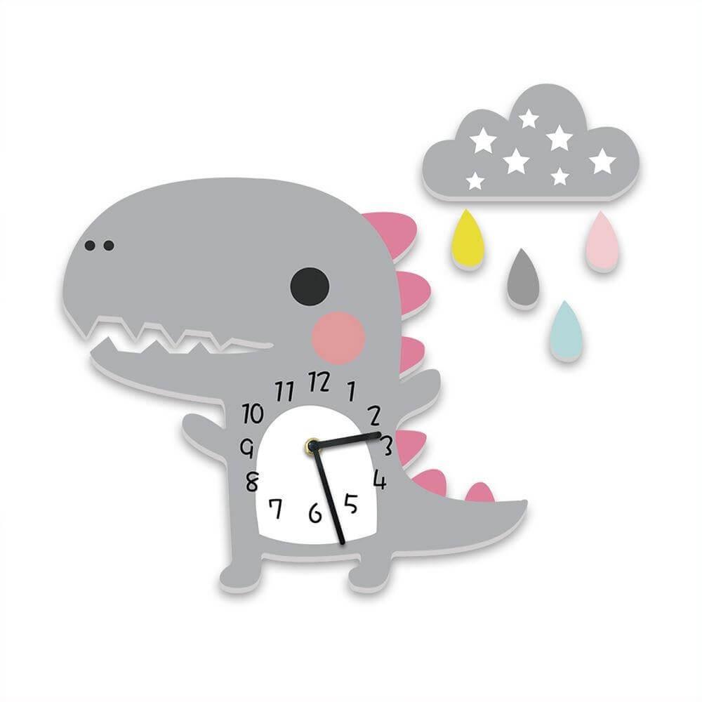 horloge enfant dinosaure