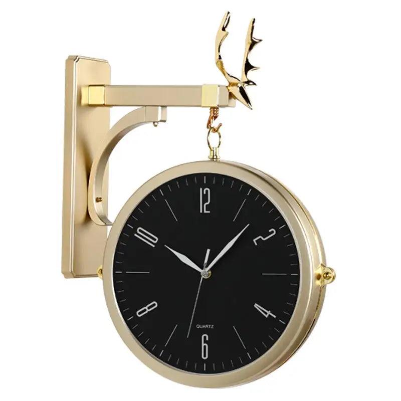 horloge double face moderne