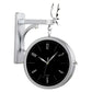 horloge double face moderne