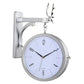 horloge double face moderne