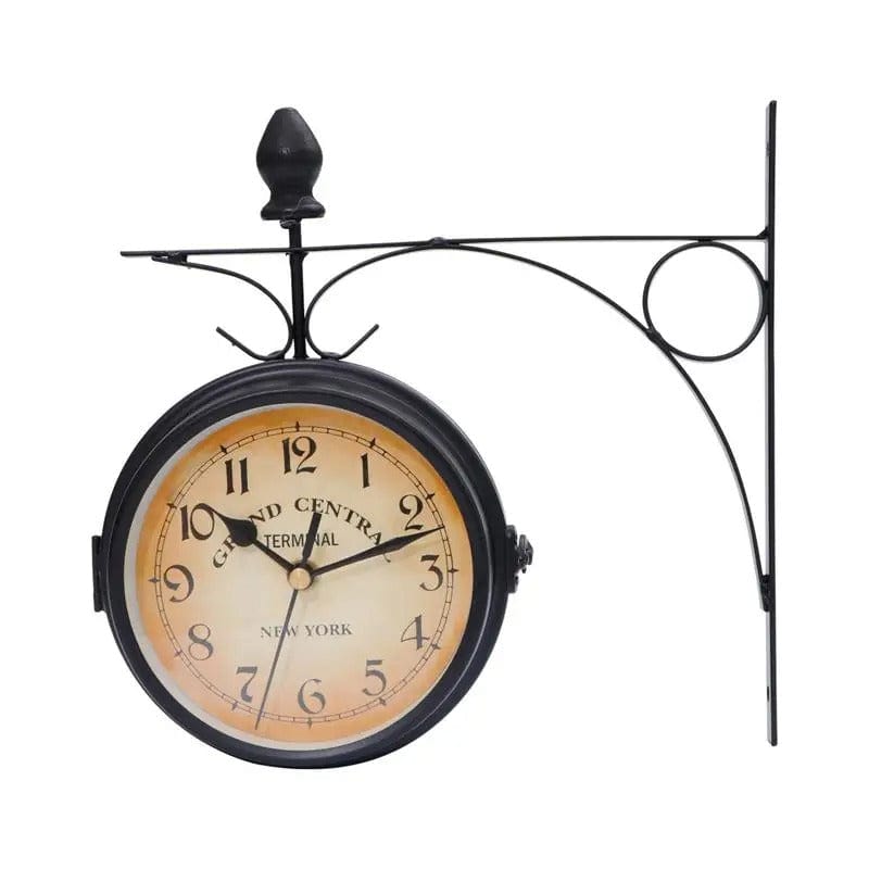 horloge de gare double face