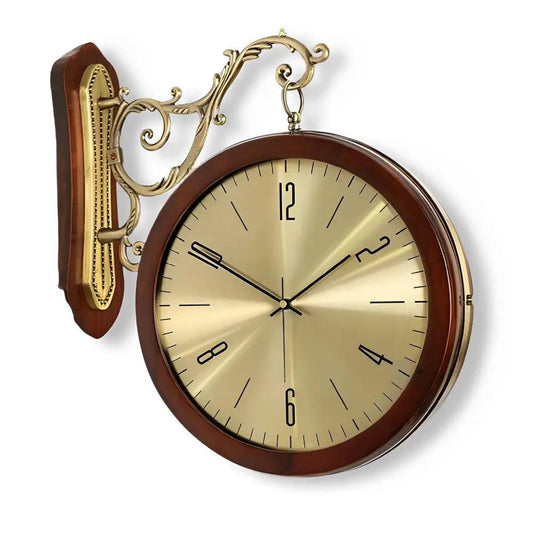 horloge double face vintage