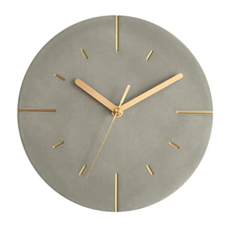 horloge imitation ciment