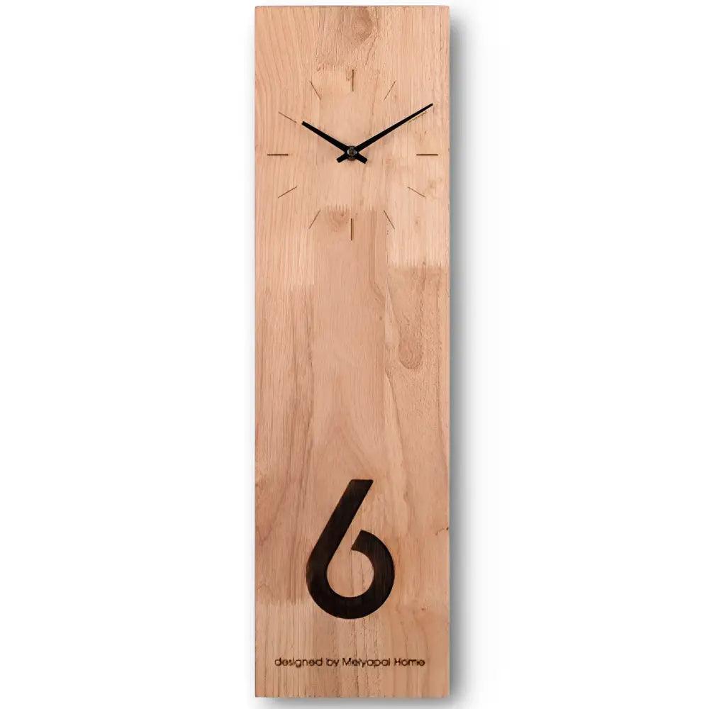 horloge bambou